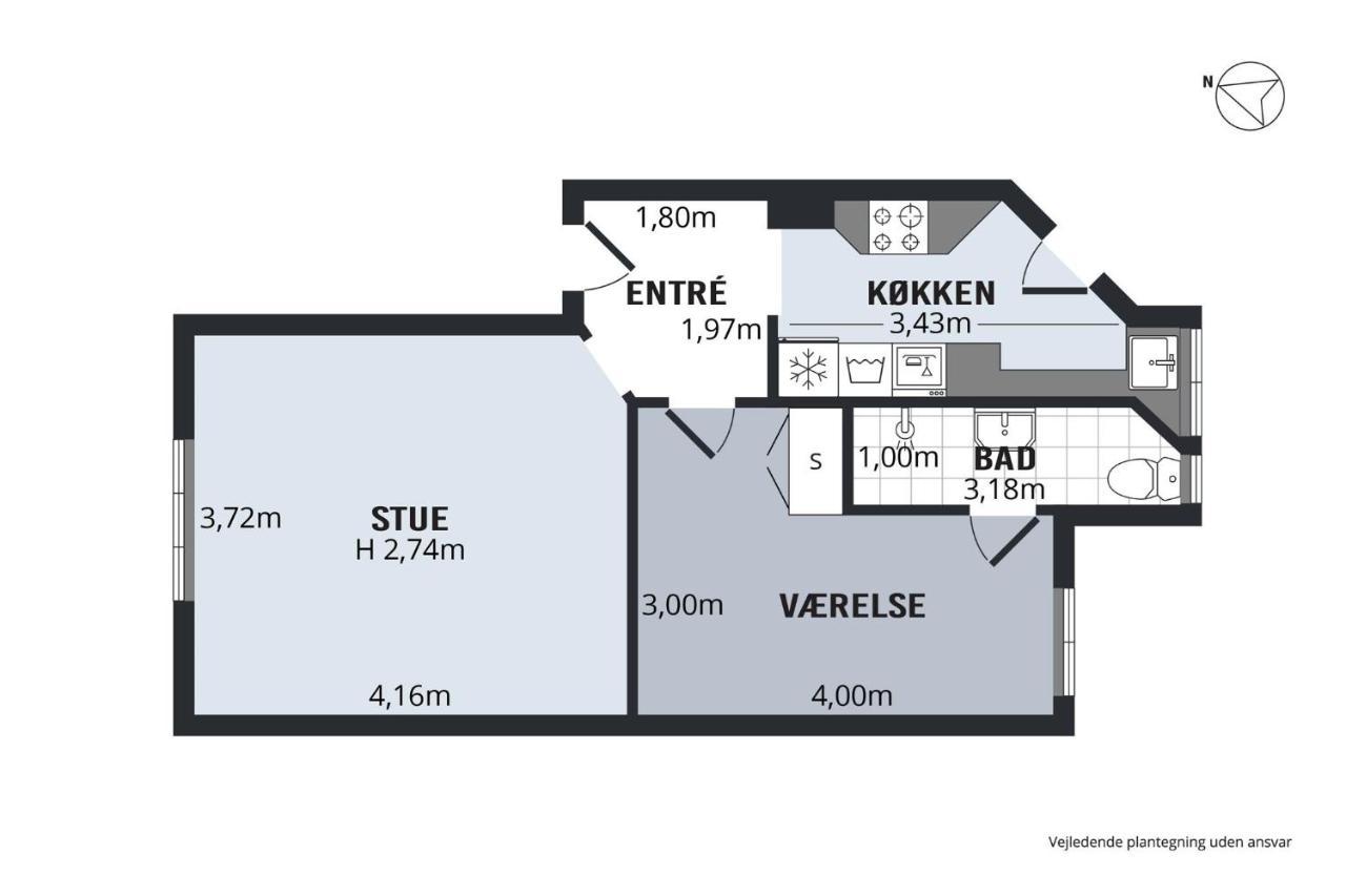 Perfectly Located Cozy Apartment Kodaň Exteriér fotografie